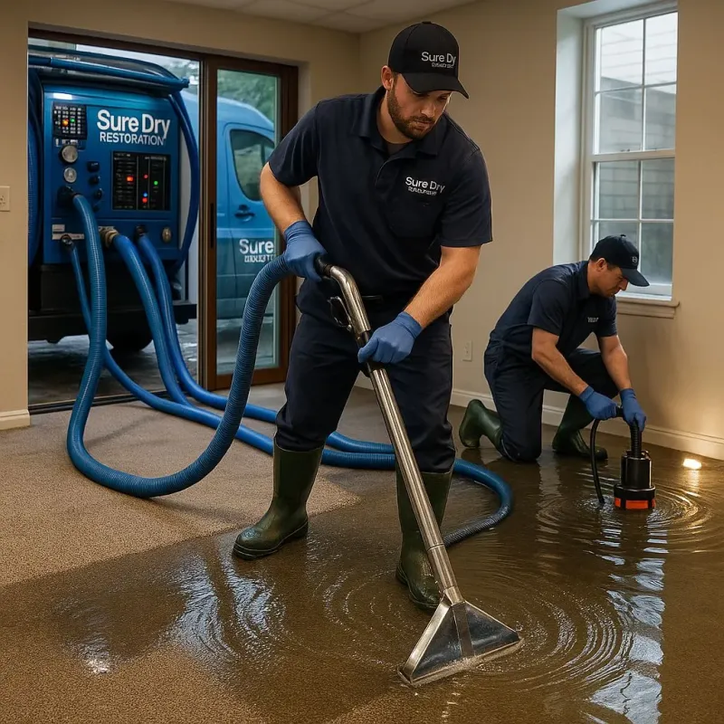 Water Extraction and Removal process in Gilbert Creek, WV